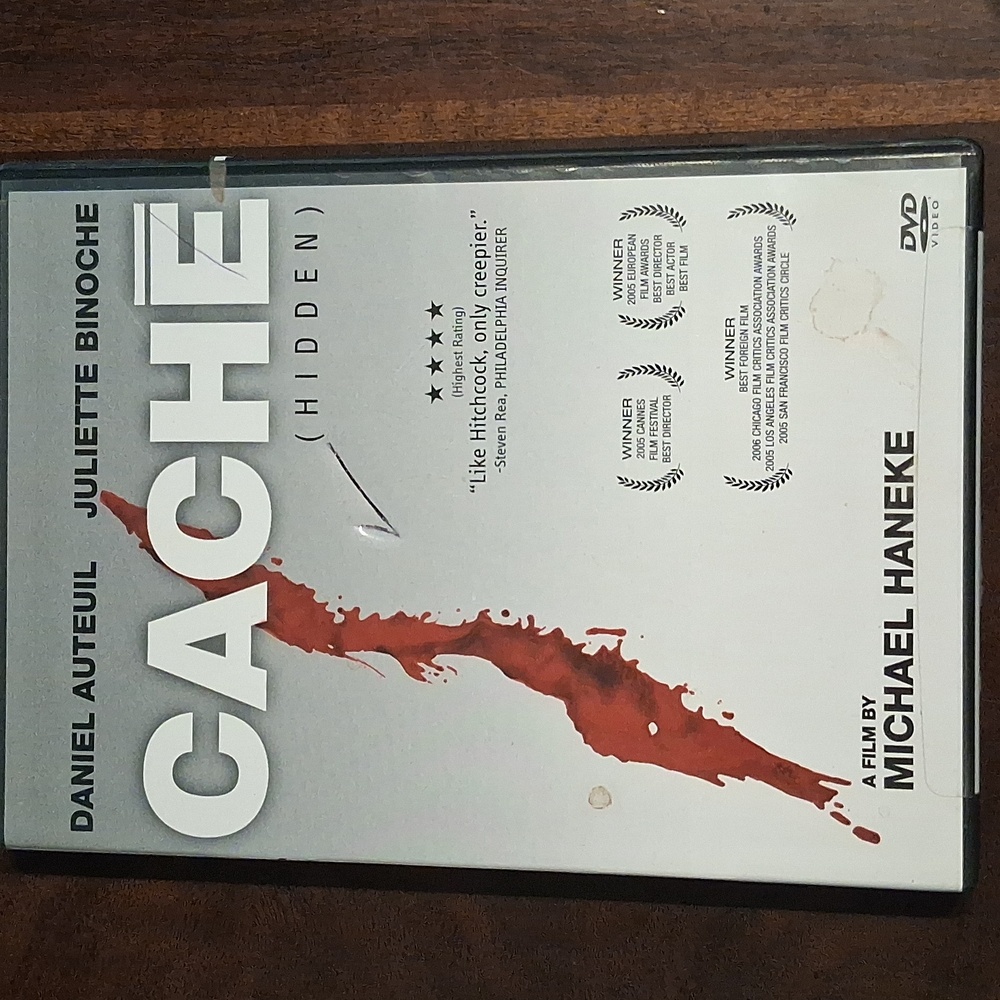 Cache ( Hidden) DVD